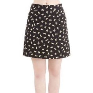 ModCloth by Frockshop cats skirt